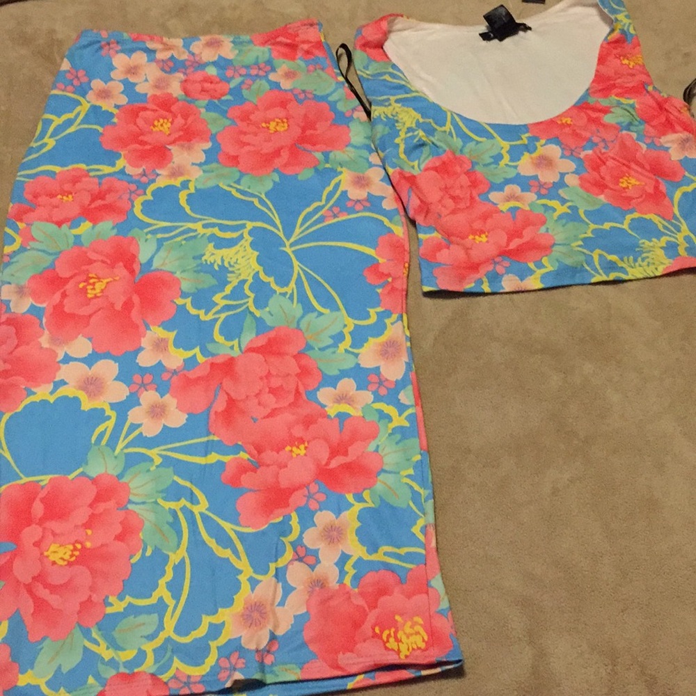 Skirt set